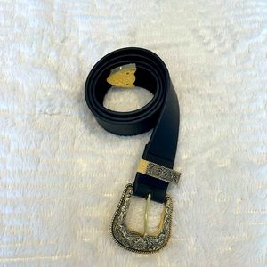 Bi-Low The Belt Black/Gold Belt Size S